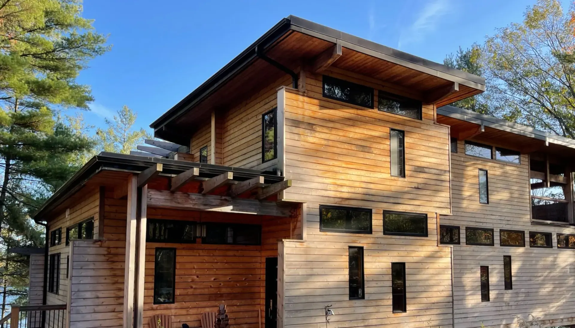 Pine Lake Cottage, detail